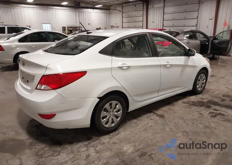 2017 Hyundai Accent Se z USA, uszkodzony, nr VIN KMHCT4AE3HU283676